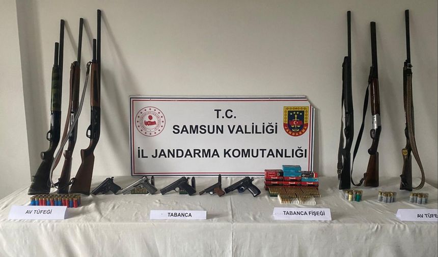 Samsun'da kaçakçılık operasyonu: 4 gözaltı