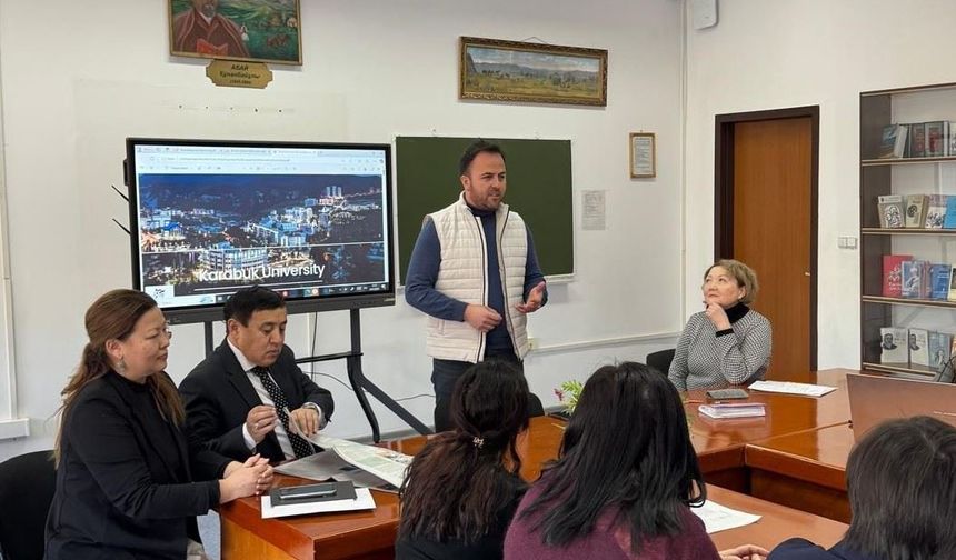 Karabük Üniversitesi'nden uluslararası akademik iş birliği