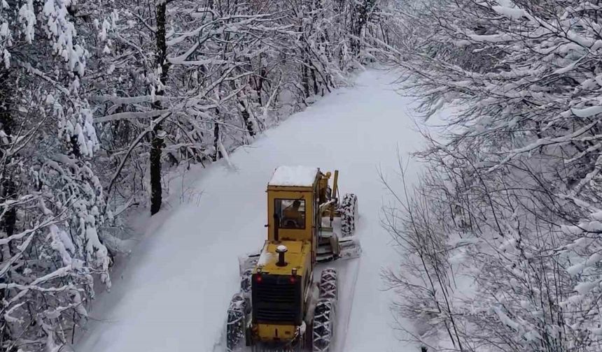 Kastamonu’da 157 köy yolu kapalı