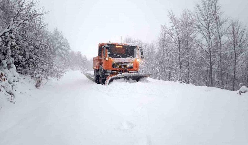 Kastamonu’da kapalı köy yollarında son durum