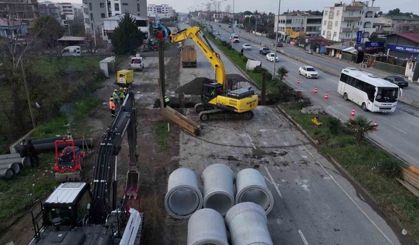 Sinop-Samsun karayolu altyapısıyla güçlendiriliyor