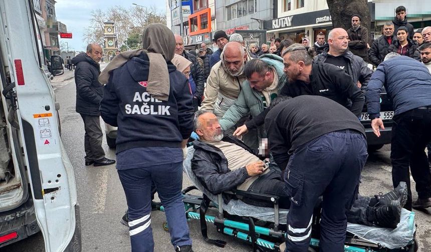 Trafikte yol verme tartışması kavgaya dönüştü