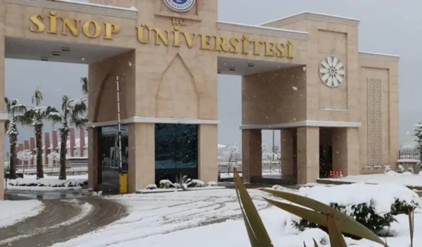 Sinop Üniversitesi’nde eğitime ara verildi