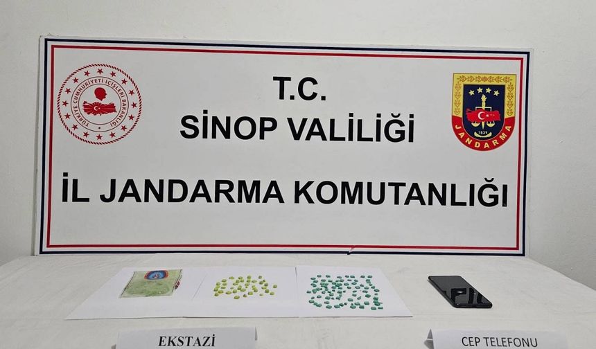 Sinop’ta narkotik operasyonu