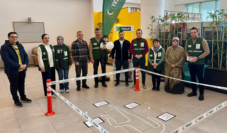 Sigarayı Bırakma Günü'nde YEŞİLAY’dan anlamlı etkinlik