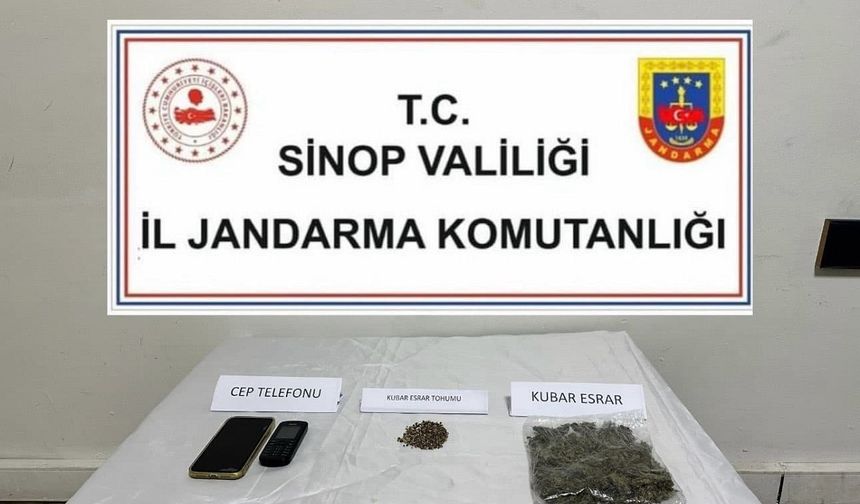 Sinop’ta narkotik operasyonu