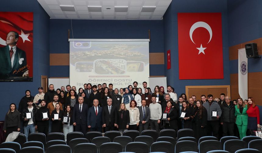 Sinop’taki öğrenci dostu işletmelere ödülleri takdim edildi