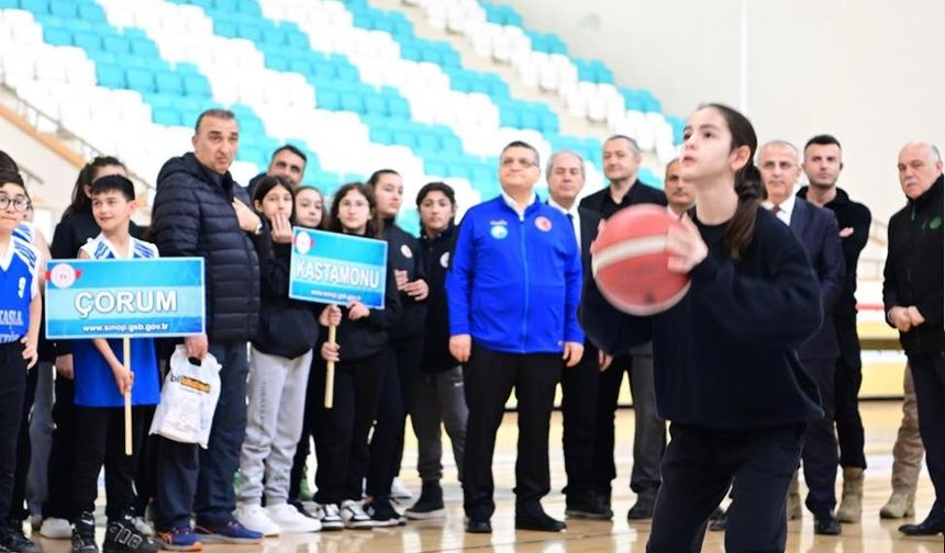 Sinop’ta basketbol heyecanı başladı