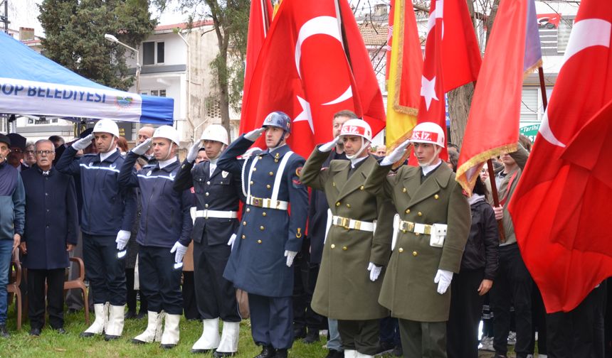 Sinop’ta 18 Mart Şehitleri Anma Günü ve Çanakkale Zaferi töreni yapıldı