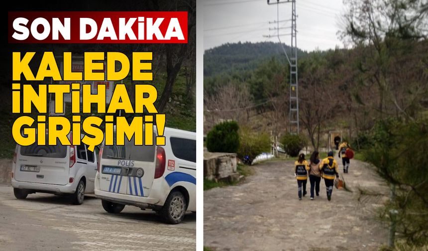 Sinop’ta genç kadın hayatına son vermek istedi