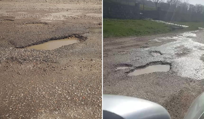 Kabalı köyü sakinlerinden yol talebi