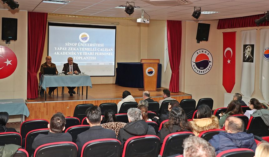 Sinop Üniversitesi'nde yapay zeka çalışmaları devam ediyor