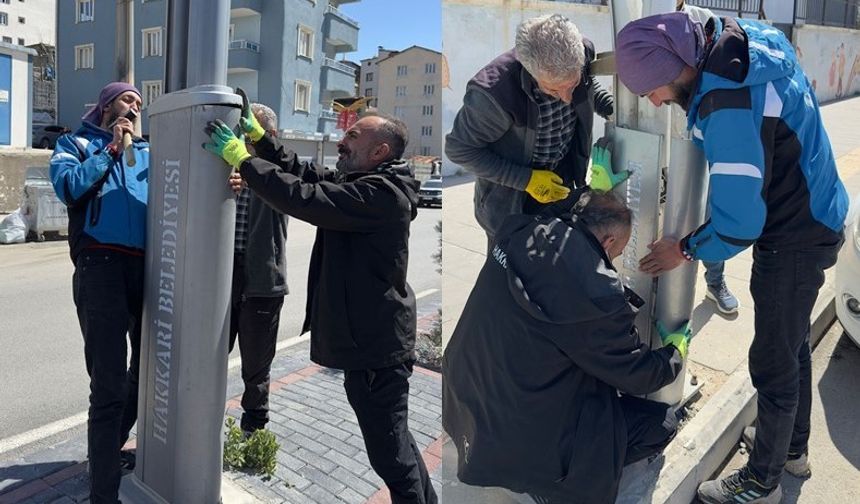 Fırtına sonrası onarım çalışması başlatıldı