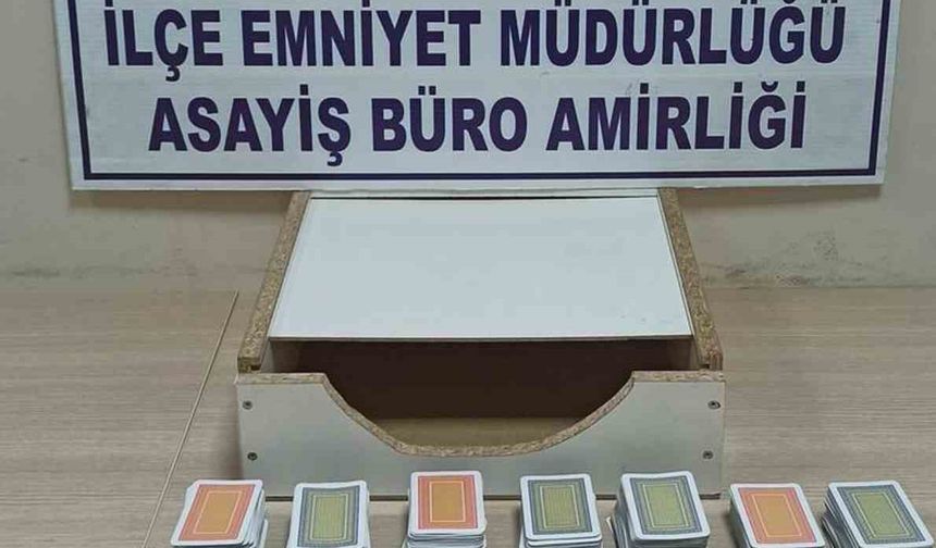 Kumar oynayan 5 şahıs yakalandı