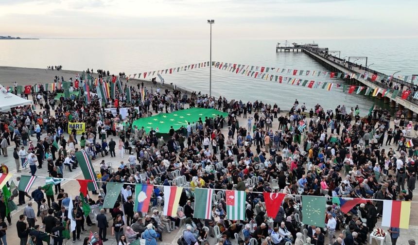 Çerkes Soykırımı ve Sürgünü’nün 161. yılı anıldı