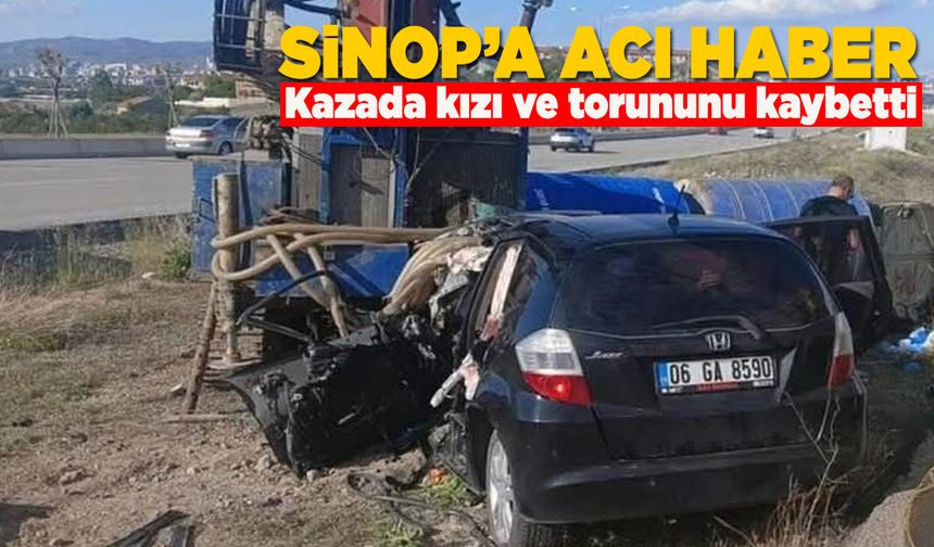TEDAŞ eski ilçe şefinin kızı ve torunu hayatını kaybetti