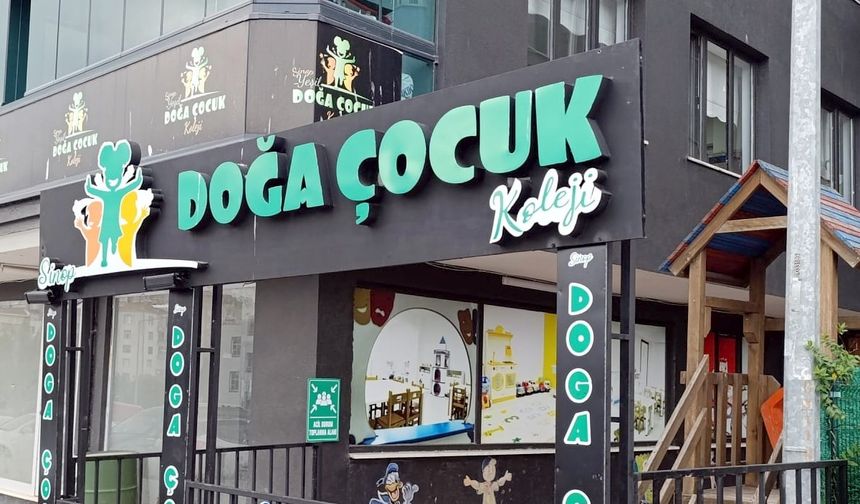 Sinop Doğa Çocuk Koleji, yeni dönemde minik öğrencilerini bekliyor!
