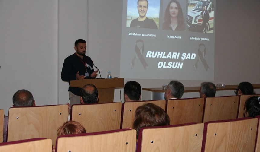 Hayatını kaybeden sağlık çalışanları anıldı
