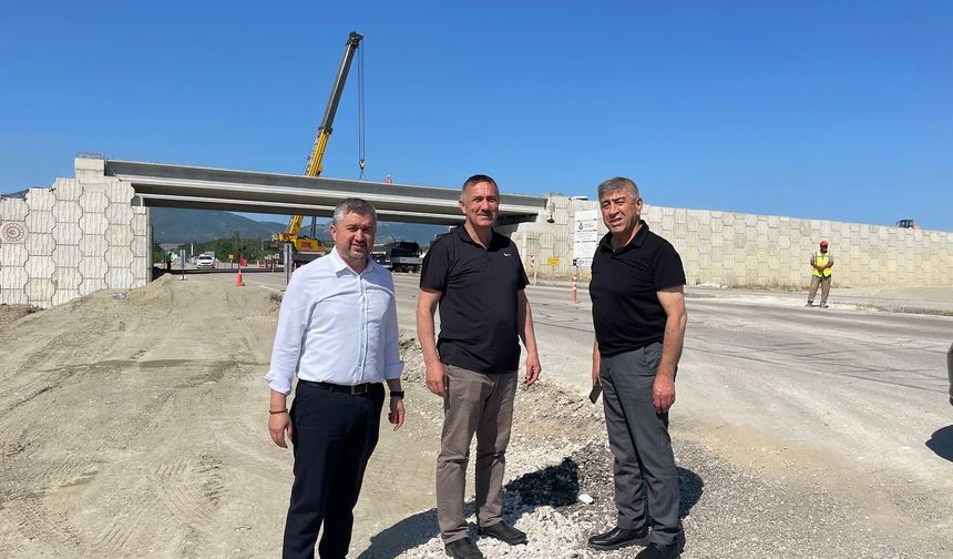 Boyabat çevre yolu ilçede ulaşımı güçlendirecek