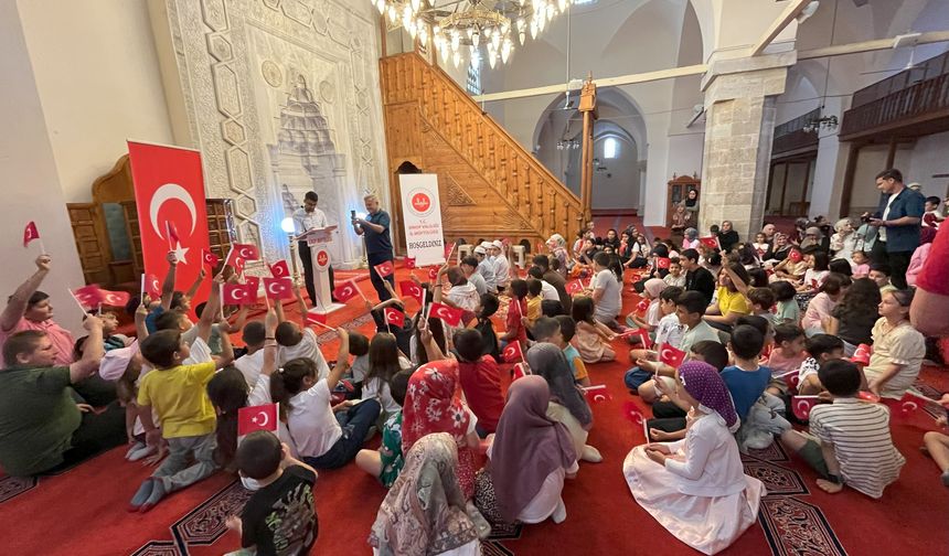 Sinop'ta Yaz Kur'an Kursları açılış programıyla başladı