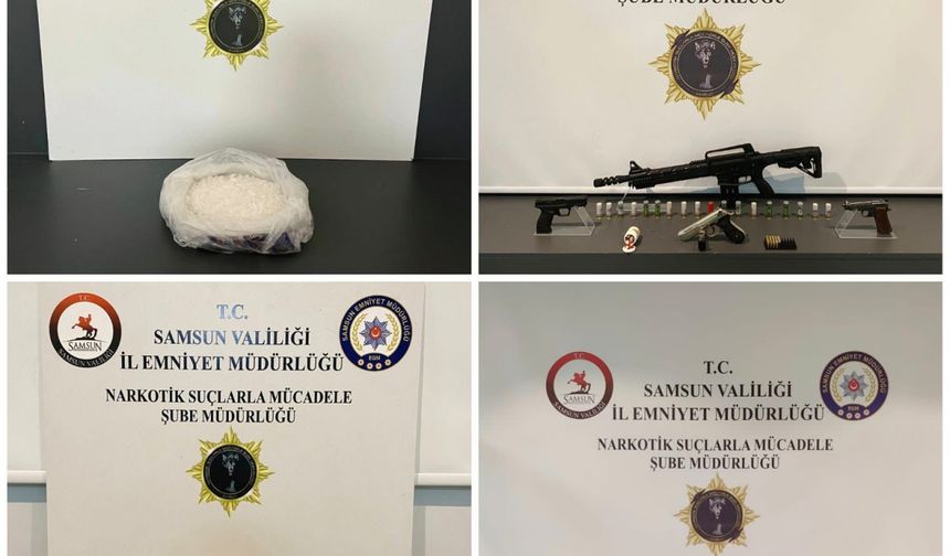 Samsun'da narkotik operasyonu: 6 zanlı yakalandı