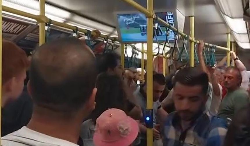 Metroda yer verme tartışması çıktı