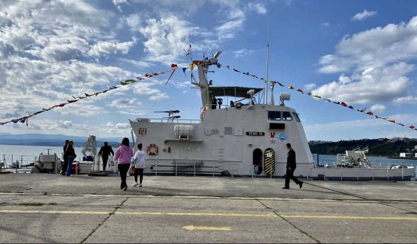 TCSG-72 Gemisi Sinop’ta ziyarete açılıyor