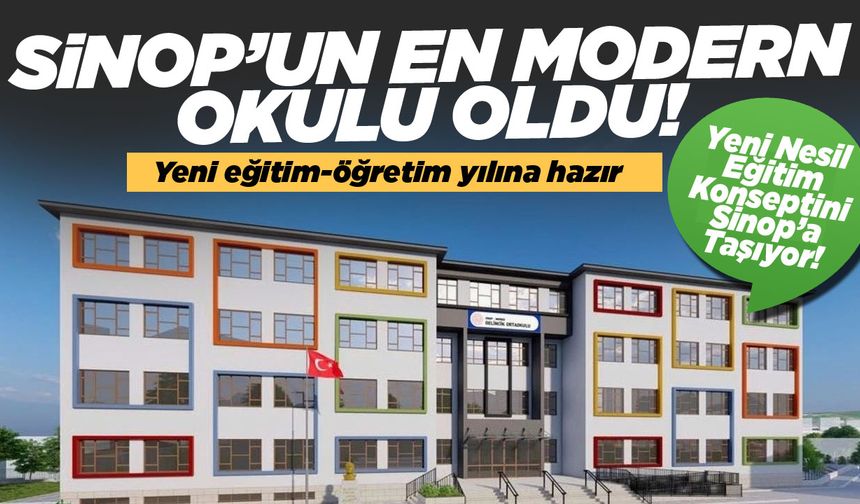 Sinop’ta büyük eğitim yatırımı hazır!