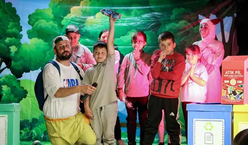 Sıfır atık tiyatro projesi Sinop’ta başarıyla tamamlandı