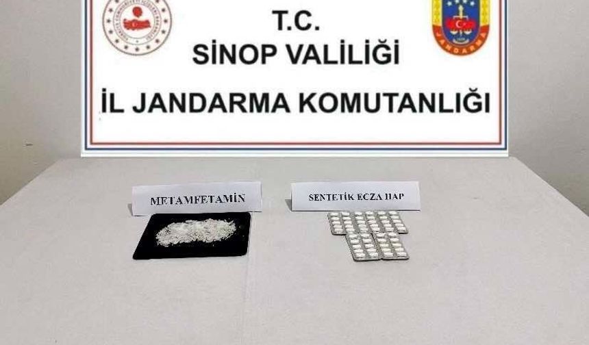 Sinop'ta narkotik operasyonu: 3 gözaltı