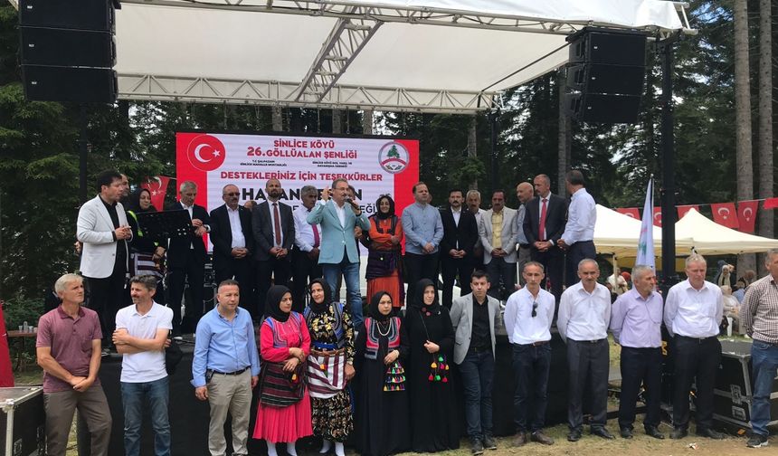 26'ncı Göllüalan Şenliği yapıldı