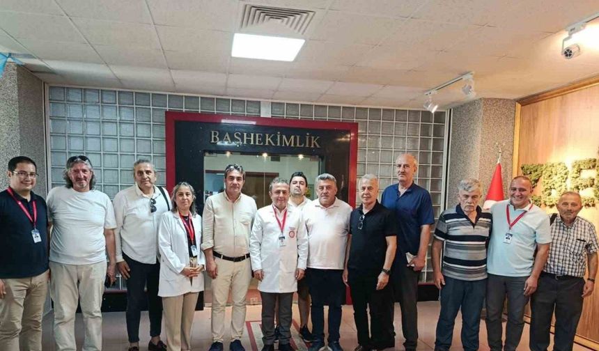 Gazeteciler sağlık taramasından geçti