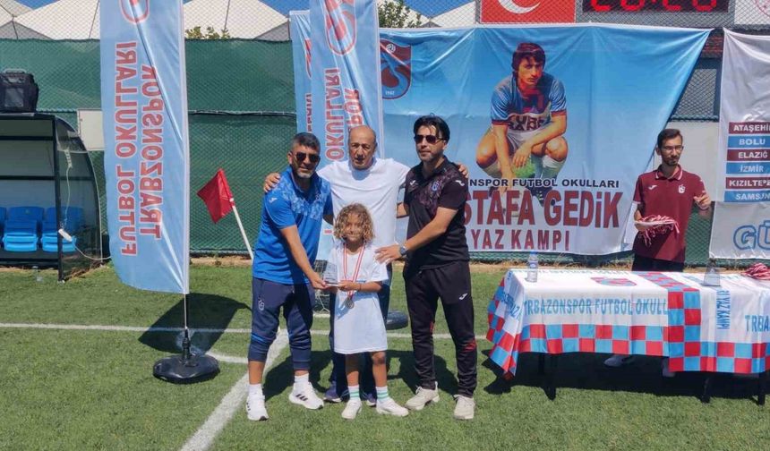 Trabzonspor’un genç yetenekleri kampı başarıyla tamamladı