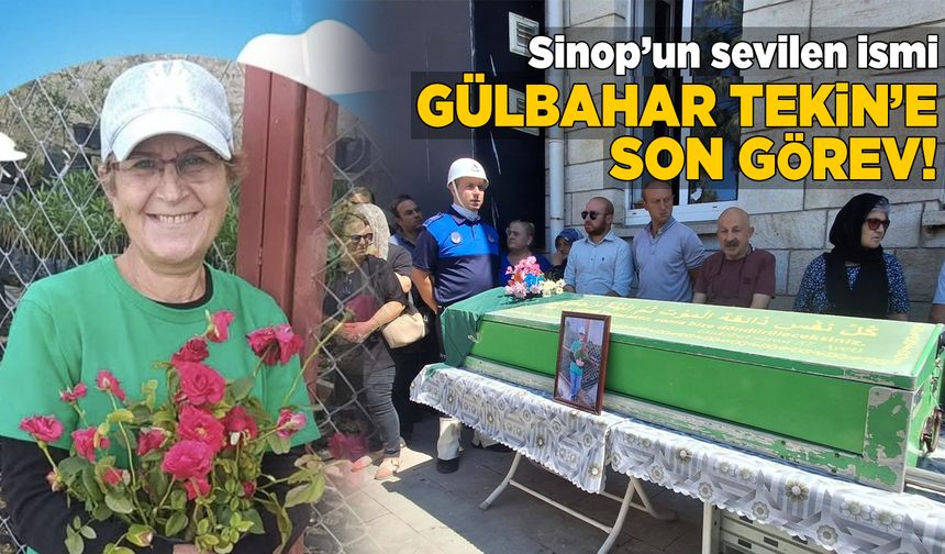 Gülbahar Tekin için tören düzenlendi