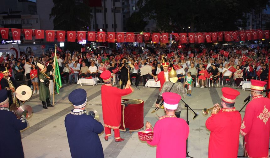 Sinop'ta 15 Temmuz coşkusu: Demokrasi zaferi kutlandı