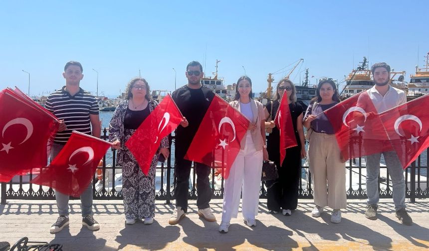 Sinop'ta bayrak seferberliği!