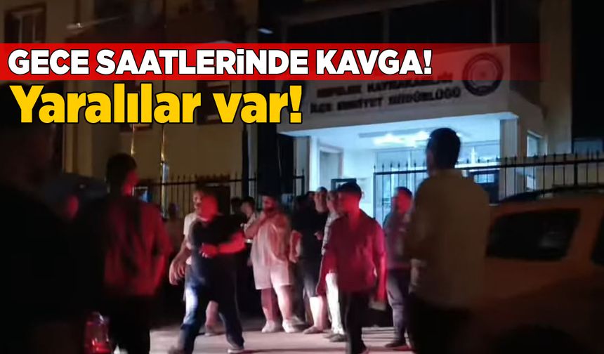 İki grup arasında kavga çıktı