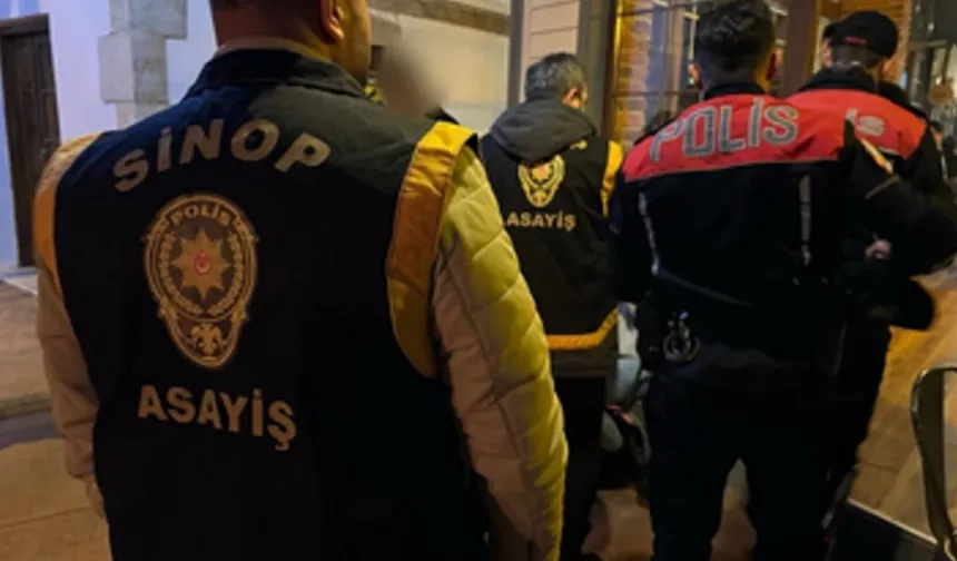 Sinop’ta son bir ayın asayiş verileri açıklandı