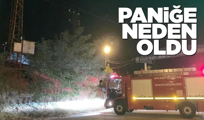 Trafoda patlama meydana geldi