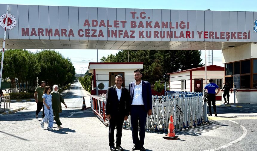CHP Sinop heyeti, Ekrem İmamoğlu’nu cezaevinde ziyaret etti