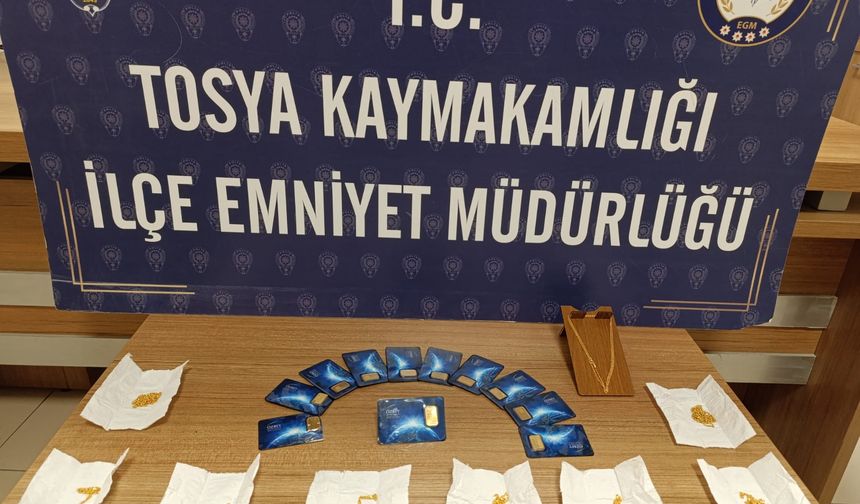 Sahte altın operasyonunda 3 şahıs gözaltında