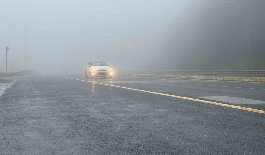 Bolu Dağı’nda görüş mesafesi düştü