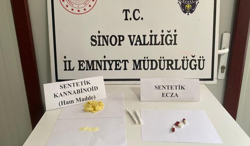 Sinop’ta narkotik operasyonu: 2 kişi tutuklandı