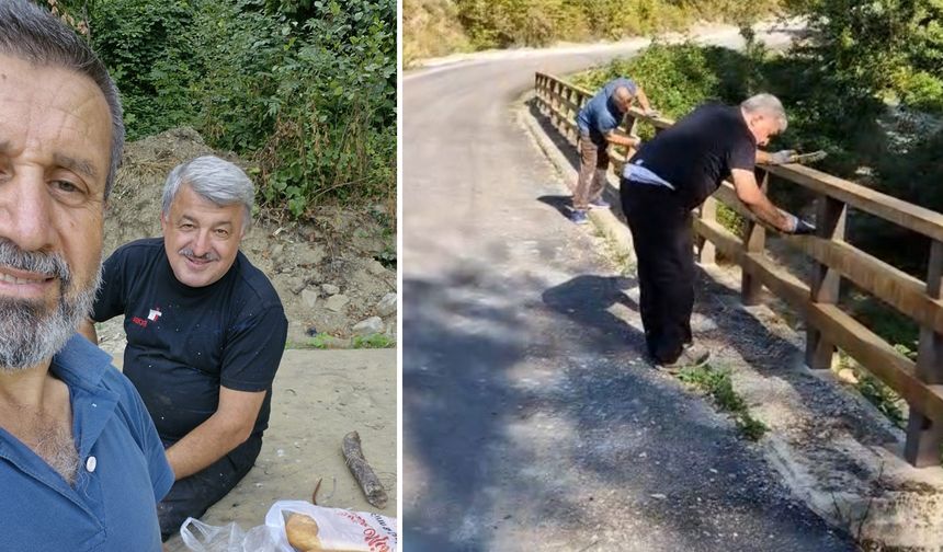 Gurbetçilerden memleketlerine anlamlı dokunuş
