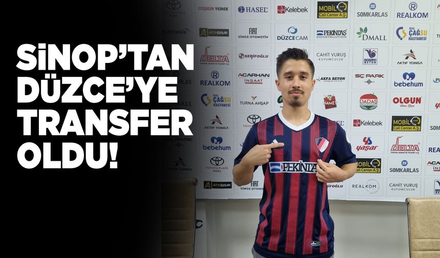 Genç futbolcu Birdal Düzcespor'da forma giyecek