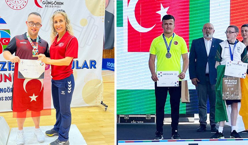 Sinoplu özel sporculardan önemli başarı