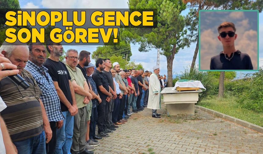 Sinop’taki yangında hayatını kaybeden genç toprağa verildi