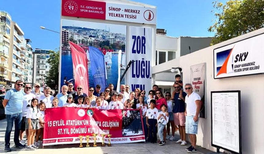 Sinop Belediyesi Yelken Yarışları tamamlandı