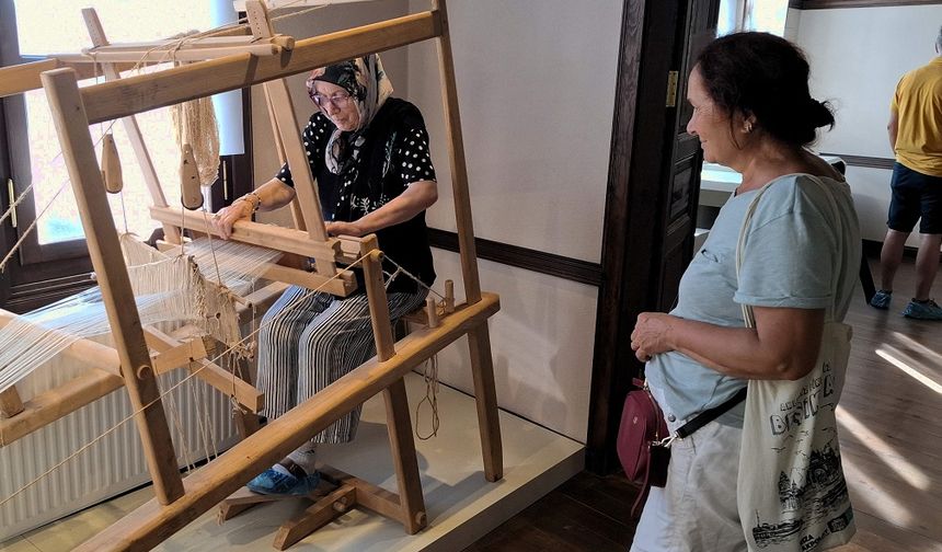 Sinop Keten Müzesi 10 binden fazla ziyaretçi ağırladı