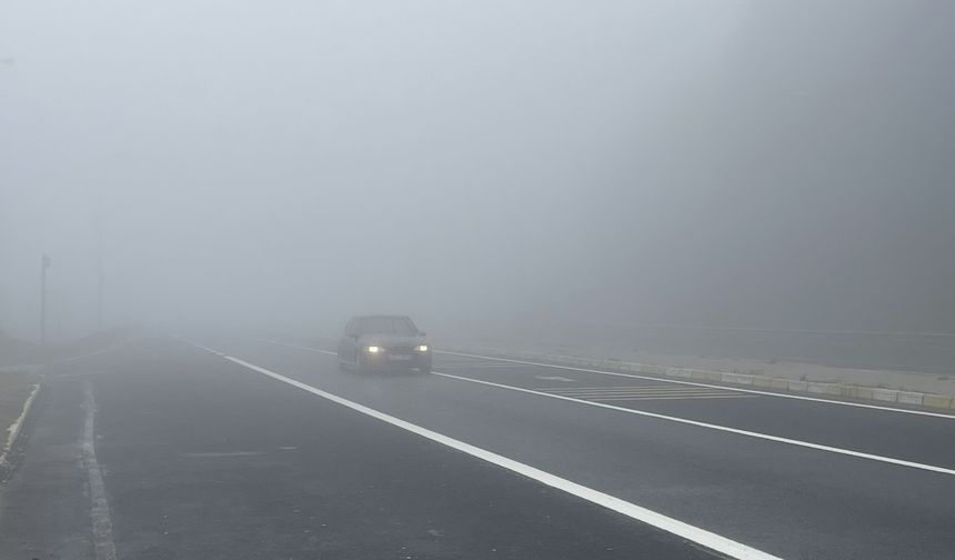 Bolu Dağı'nda görüş mesafesi düştü